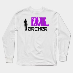 archer logo Long Sleeve T-Shirt